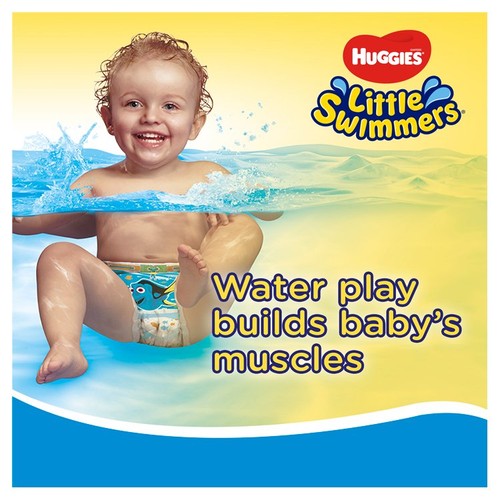 Huggies Little Swimmers Swim Nappies Size 2-3 thumbnail 3