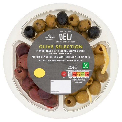 Market Street Deli Olive Selection 220g