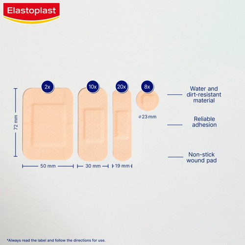Elastoplast Water Resisitant Assorted Plasters thumbnail 5