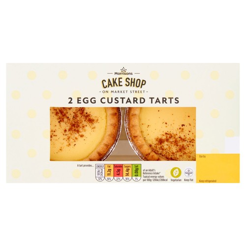 Market Street 2 Egg Custard Tarts