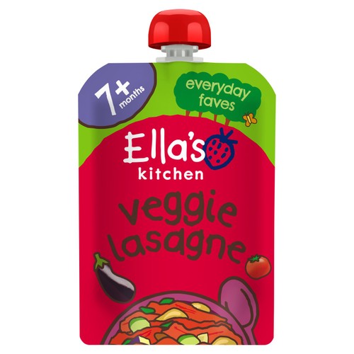 Ella's Kitchen Organic Veggie Lasagne Baby Food Pouch 7+ Months
