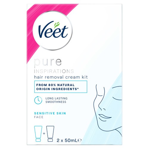 Veet Face Hair Removal Kit Sensitive Skin thumbnail 3
