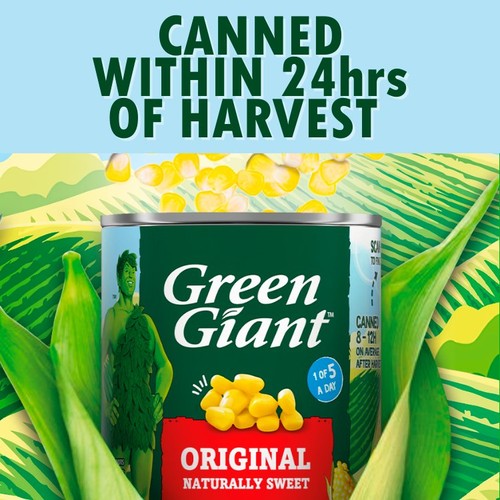 Green Giant Salt Free Sweetcorn (4x198g) thumbnail 3