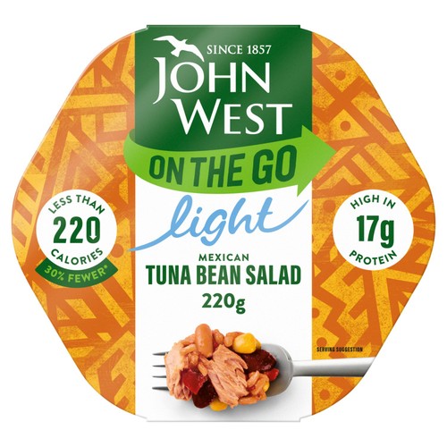   John West On The Go Mexican Tuna Bean Salad Gluten Free (220g)