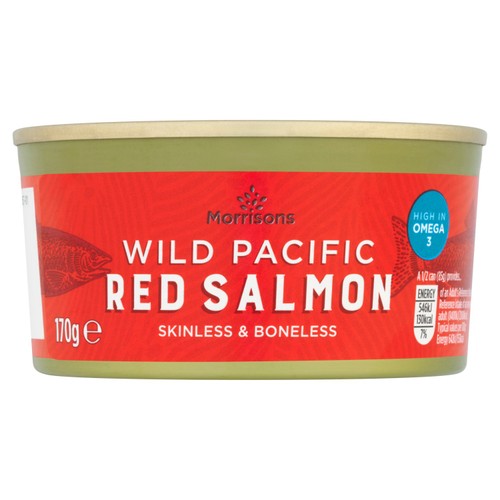 Morrisons Skin & Boned Red Salmon (170g)