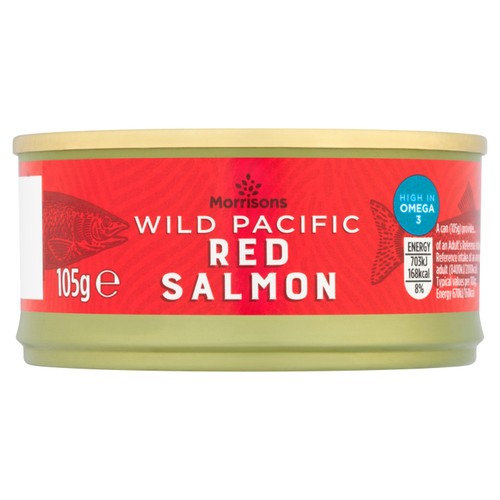 Morrisons Wild Pacific Red Salmon (105g)