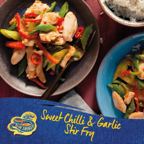 Blue Dragon Sweet Chilli & Garlic Stir Fry Cooking Sauce Medium 120g thumbnail 2