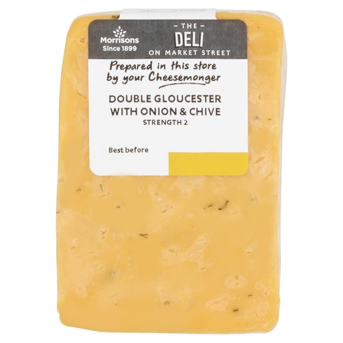 Market Street Deli Double Gloucester With Onion & Chive