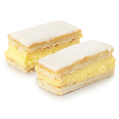 Market Street Vanilla Custard Slices 2 Pack