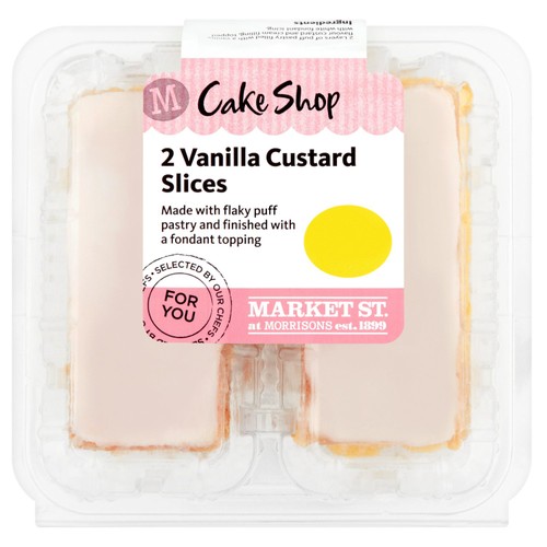 Market Street Vanilla Custard Slices 2 Pack thumbnail 2