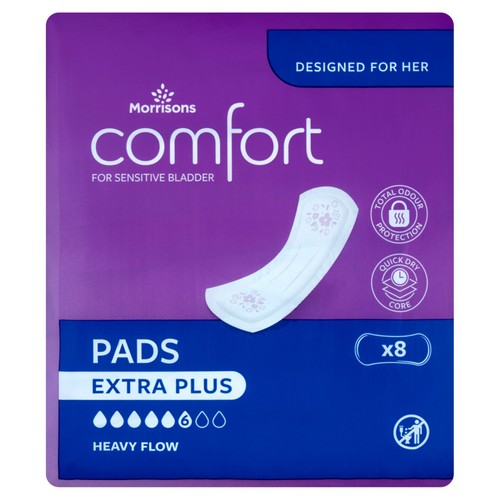 Morrisons Incontinence Comfort Pads Extra Plus
