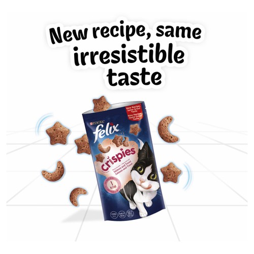 Felix Crispies Cat Treats Salmon & Trout thumbnail 3