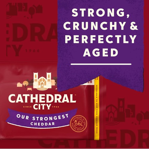 Cathedral City Our Strongest Cheddar Cheese thumbnail 2