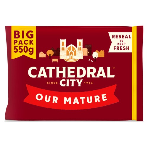 Cathedral City Mature Cheddar Cheese 550g