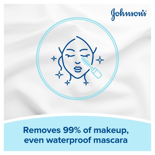 JOHNSON'S Make-Up Be Gone 5-in-1 Moisturising Wipes, 25 Wipes thumbnail 2