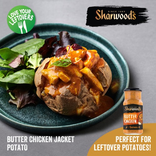 Sharwood's Indian Butter Chicken Mild Curry Cooking Sauce 420g thumbnail 2