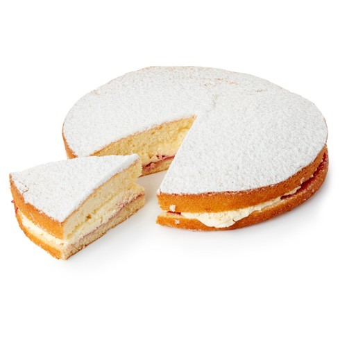 Market Street Large Fresh Cream Sponge thumbnail 2
