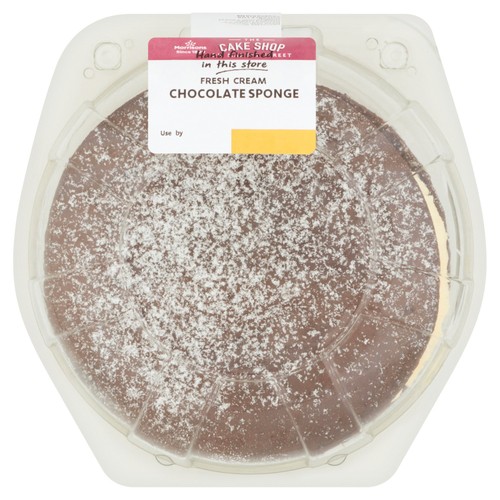 Market Street Fresh Cream Chocolate Sponge