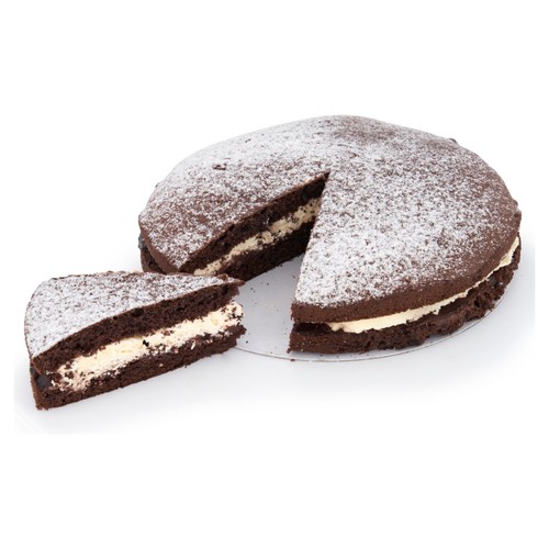 Market Street Large Fresh Cream Chocolate Sponge thumbnail 2