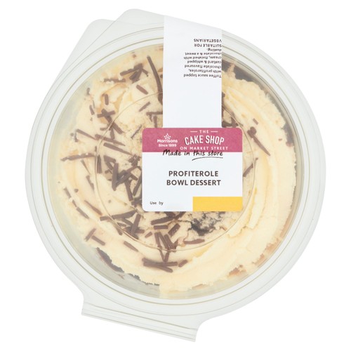 Market Street Profiterole Bowl Dessert