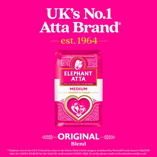 Elephant Atta Medium Chapatti Flour 10kg thumbnail 2
