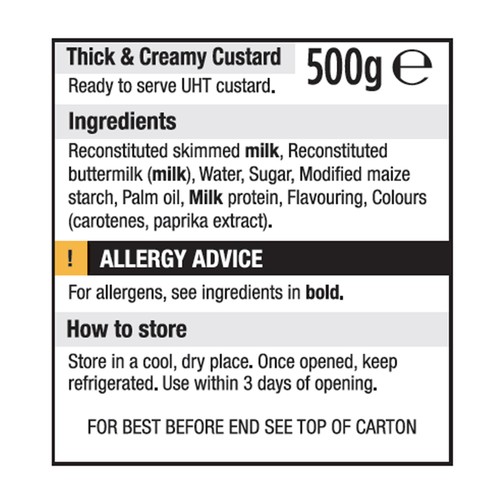 Morrisons Ready To Serve Custard thumbnail 2