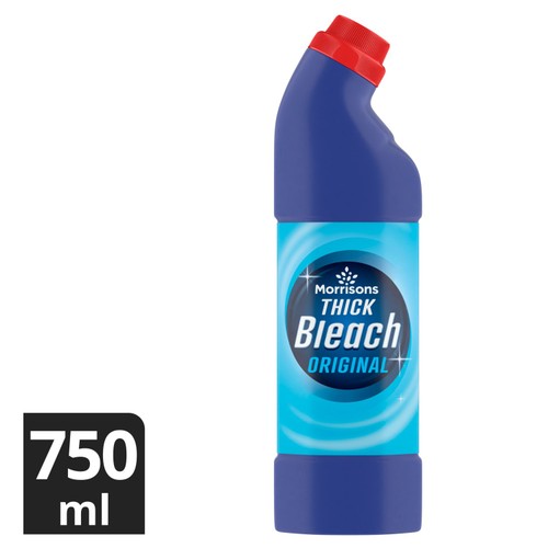Morrisons Original Thick Bleach 750ml