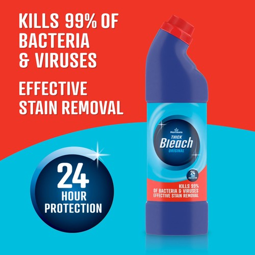 Morrisons Original Thick Bleach 750ml thumbnail 2