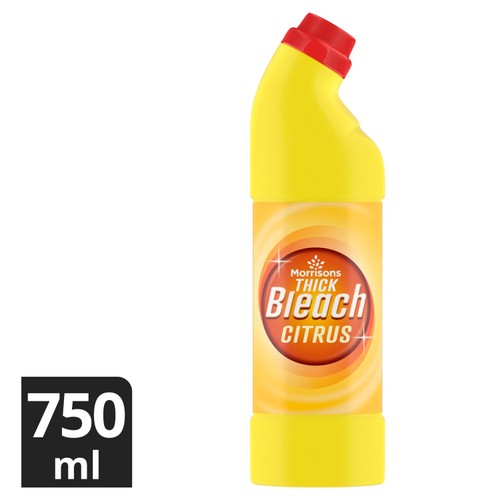 Morrisons Thick Citrus Bleach 750ml