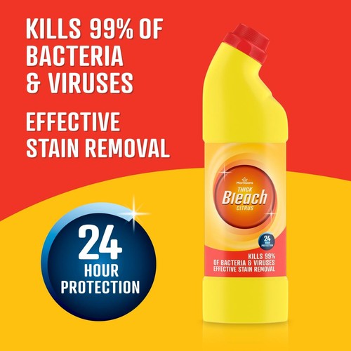 Morrisons Thick Citrus Bleach 750ml thumbnail 4