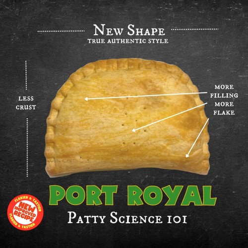 Port Royal Jamaican Beef & Cheese Patty thumbnail 5