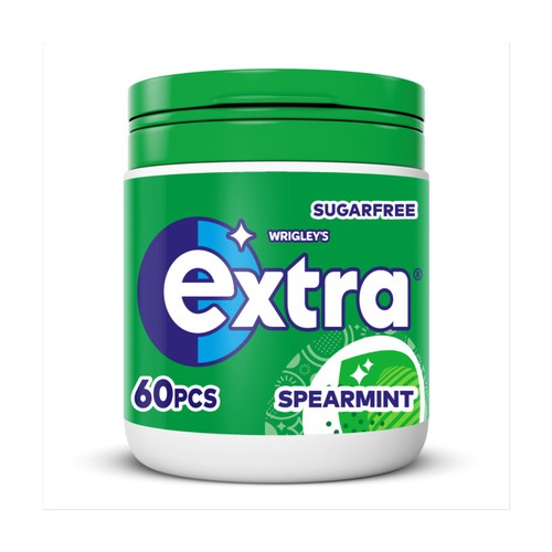 Wrigley's Extra Spearmint Sugar Free Chewing Gum 60 Pieces