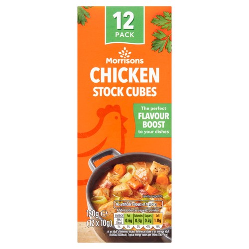 Morrisons Chicken Stock Cubes 12's