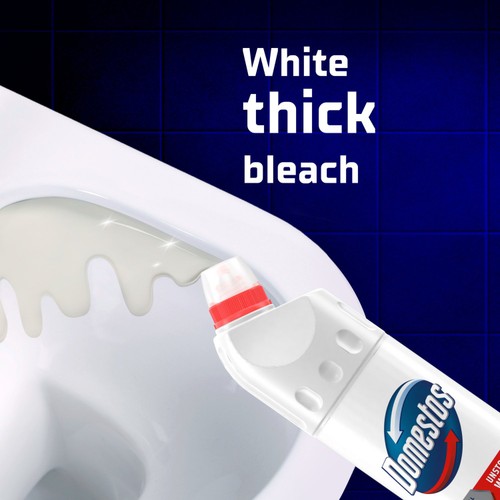 Domestos Bleach White & Sparkle Toilet Cleaner 750ml thumbnail 4