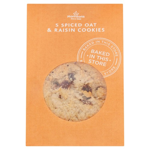 Market Street Spiced Oat & Raisin Cookies