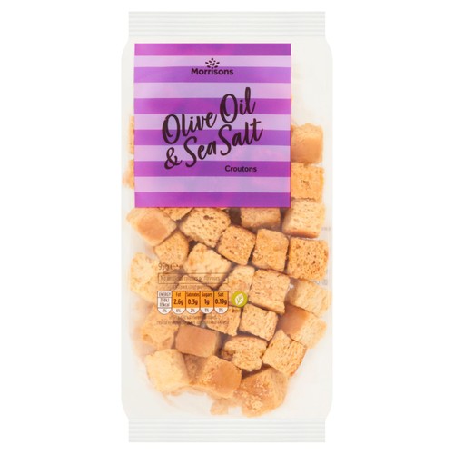 Morrisons Olive Oil & Sea Salt Croutons 95g