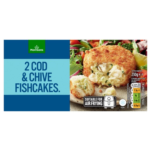 Morrisons Cod & Chive Fish Cakes