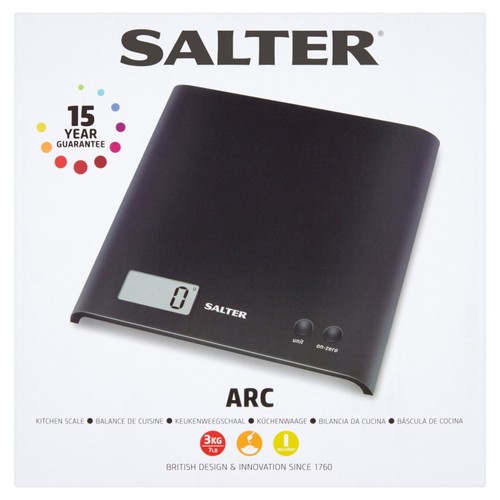 Salter Arc Black Scales