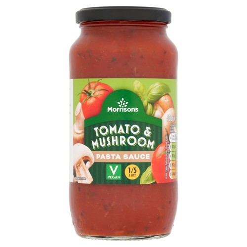 Morrisons Tomato & Mushroom Pasta Sauce