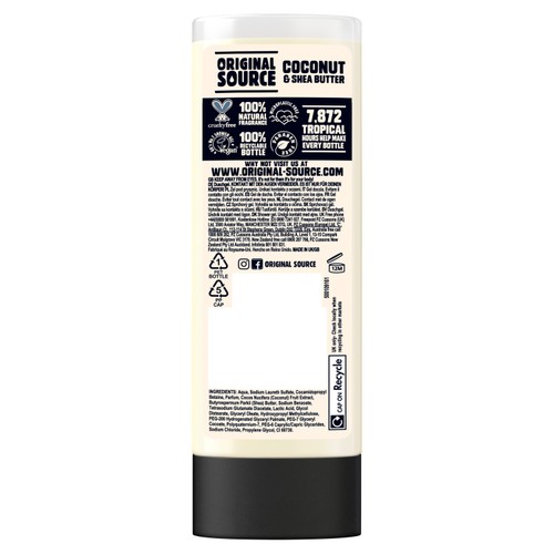 Original Source Coconut Shower Gel thumbnail 2