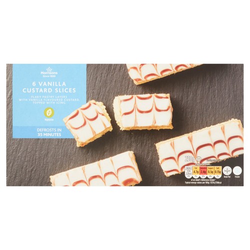 Morrisons Vanilla Custard Slices