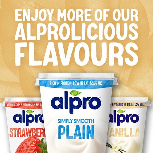 Alpro Vanilla Yoghurt Alternative 500g thumbnail 3