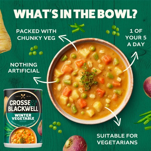 Crosse and Blackwell Best of British Winter Vegetable Soup thumbnail 3
