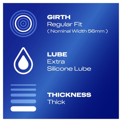 Durex Extra Safe Thick Condoms thumbnail 4
