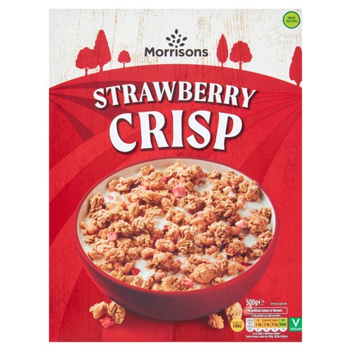 Morrisons Strawberry Crisp   500g