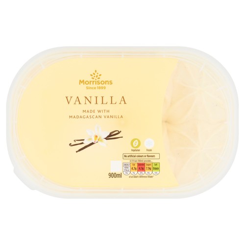 Morrisons Vanilla Ice Cream