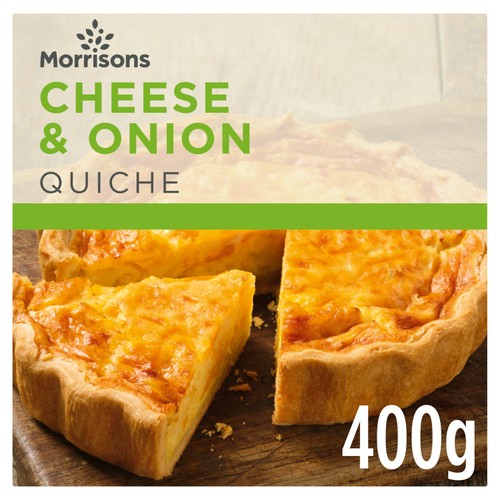 Morrisons Cheese & Onion Quiche