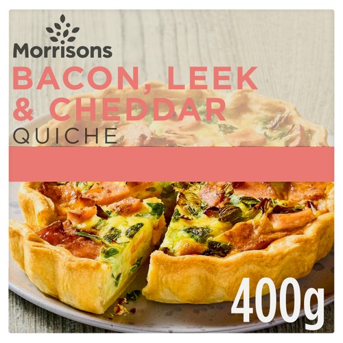 Morrisons Bacon & Leek Quiche