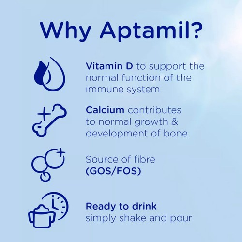 Aptamil 3 Toddler Baby Milk Formula Liquid Ready to Feed 1-3 Years   200ml thumbnail 3