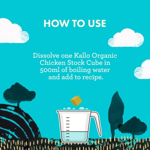 Kallo Organic Chicken Stock Cubes 8s thumbnail 2